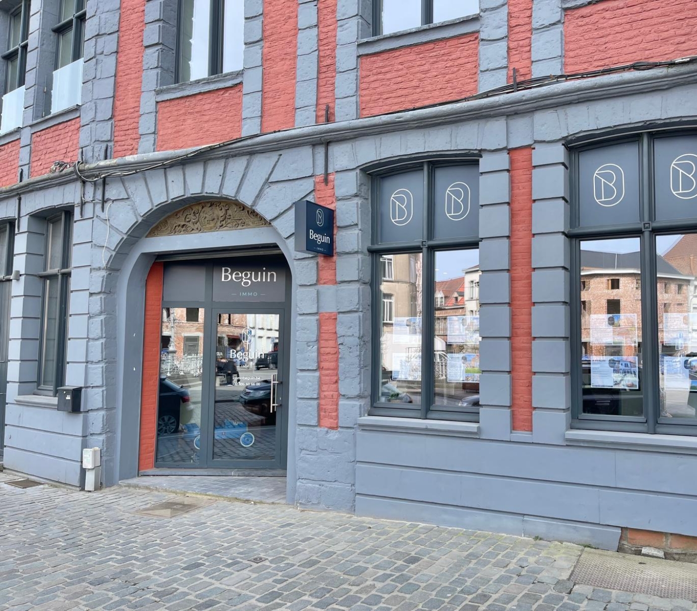 Immo Beguin Doornik kantoor tournai