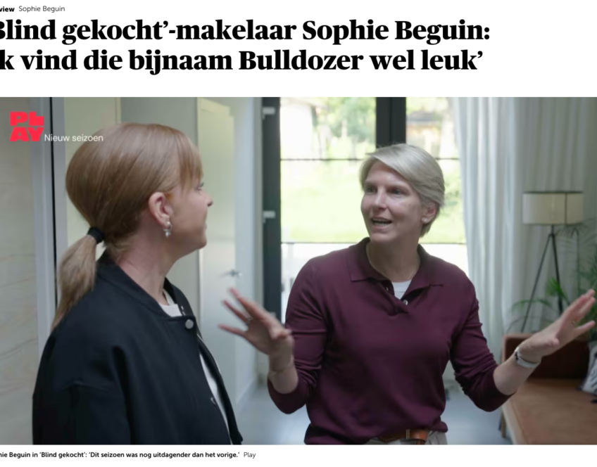De Morgen Sophie Interview