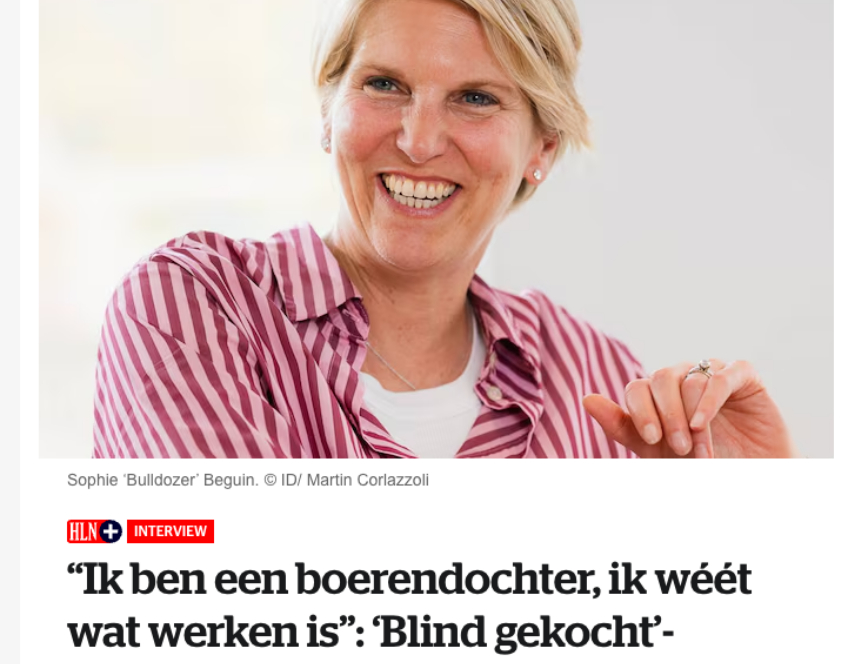 HLN Sophie Boerendochter